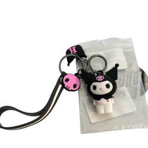 Kuromi keychain/bag charm new in bag